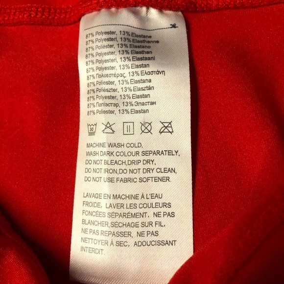 HISKYWIN - WOMENS RED ATHLETIC PANTS SIZE MEDIUM - Picture 4 of 10